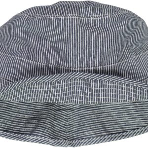 Wheat bølle hat Marlon navy stripe